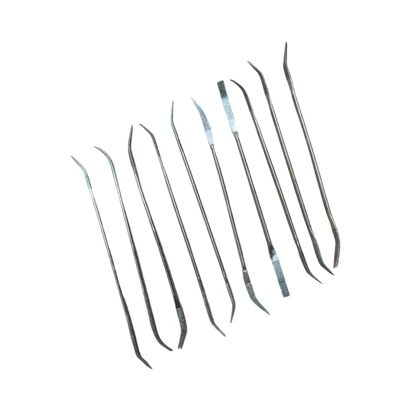10-Piece Diamond-Coated Riffler File Set – Precision Shaping & Detailing 1