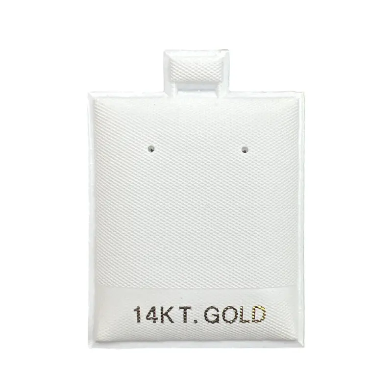 14K Gold Earring Puff Pads (1.5" × 1.75") 1