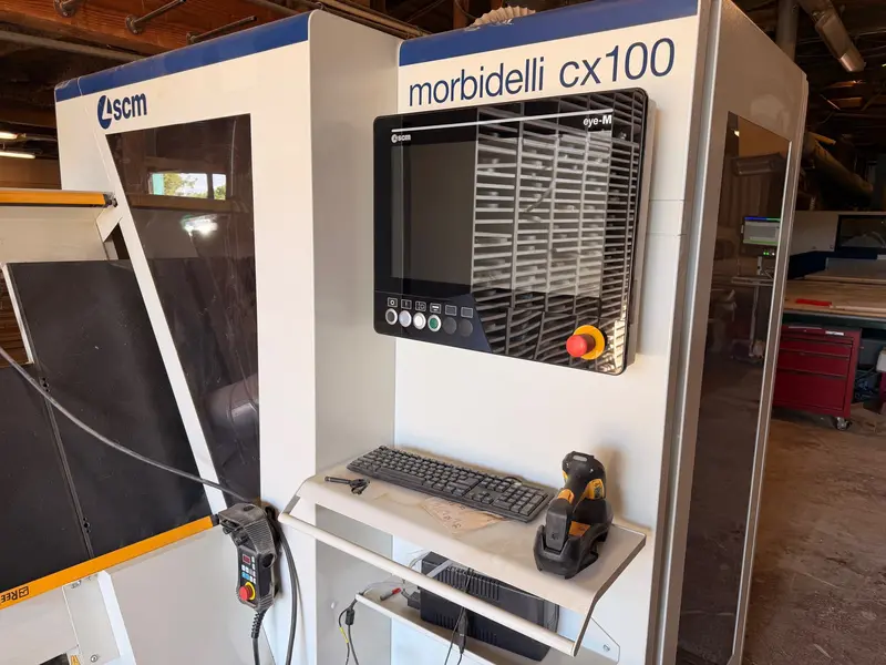 2019 Scm Morbidelli Cx100 Cnc Router (Used) 1