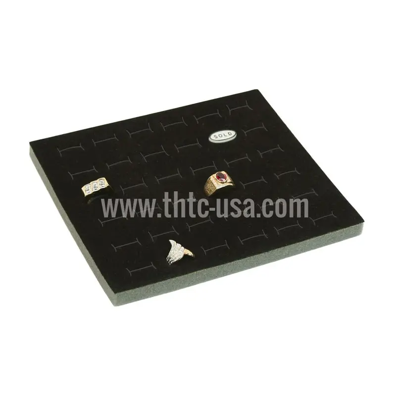 36-Slot Foam Ring Tray Insert For Organized Display 1
