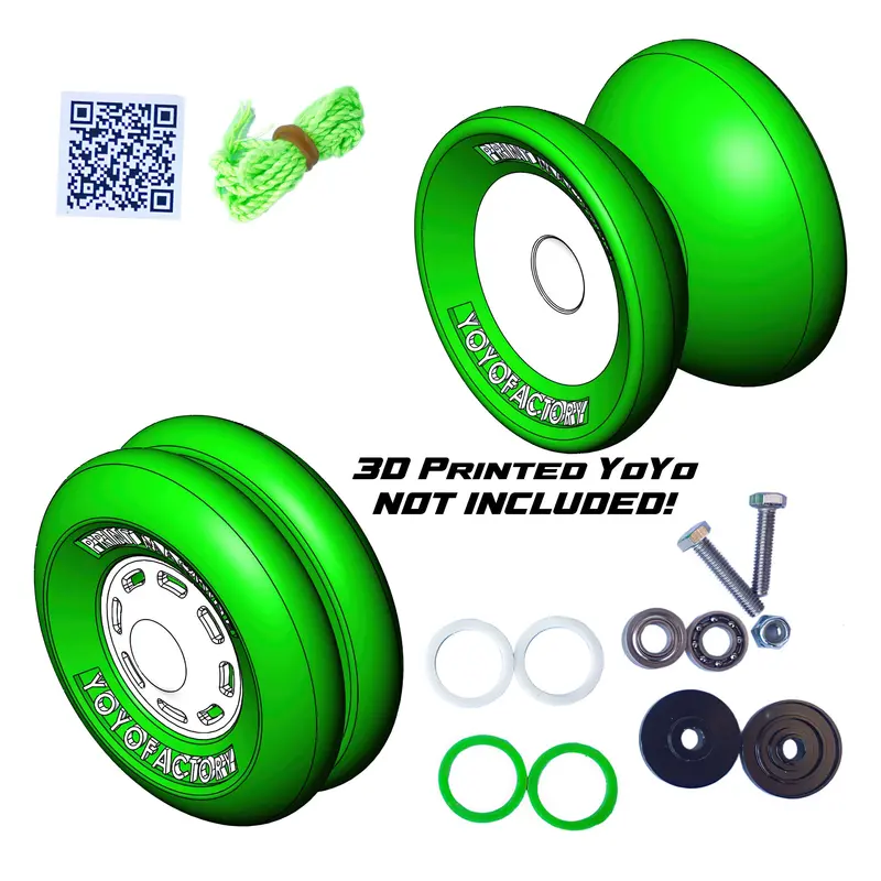 3D-Printed Yo-Yo Tuning Kit – Bearing & File Only 1