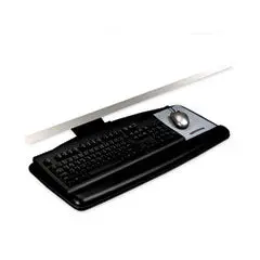 3M Easy Adjust Keyboard Tray – Standard Platform With 23" Track, Black 1