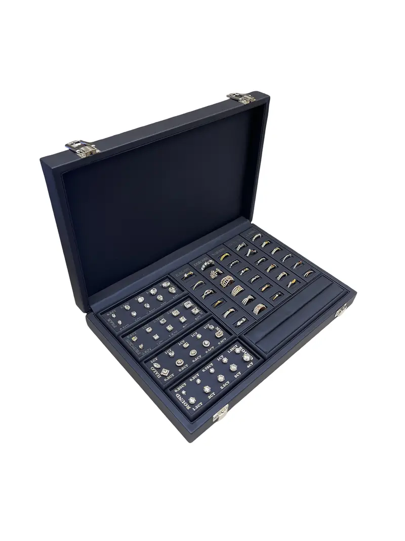 42-Piece Luxe Gemstone Display Kit 1
