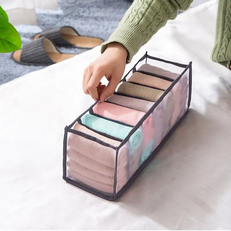 7-Compartment Undergarment And Sock Organizer 1