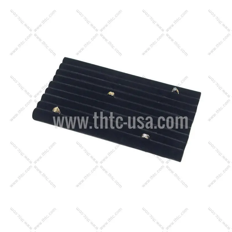 8-Section Ring Tray Insert With Slot-Pad Design 1