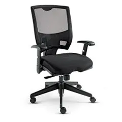 Alera Valencia Ii Ergonomic Task Chair – Mid-Back, 275 Lb Capacity, 17.63"–22.44" Seat Height, Black 1
