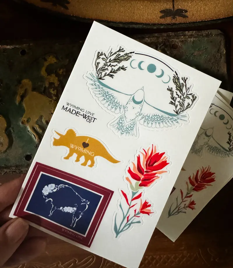All Things Wyoming Sticker Pack 1