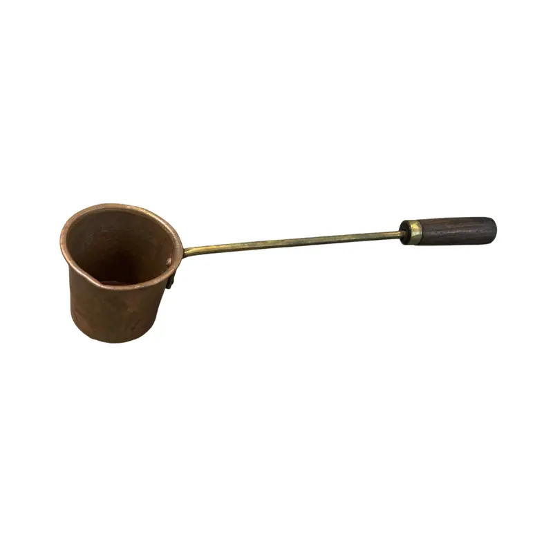 Antique French Copper Ladle – Decorative & Functional 1