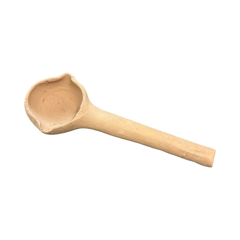 Antique-Style Terra Cotta Serving Ladle 1