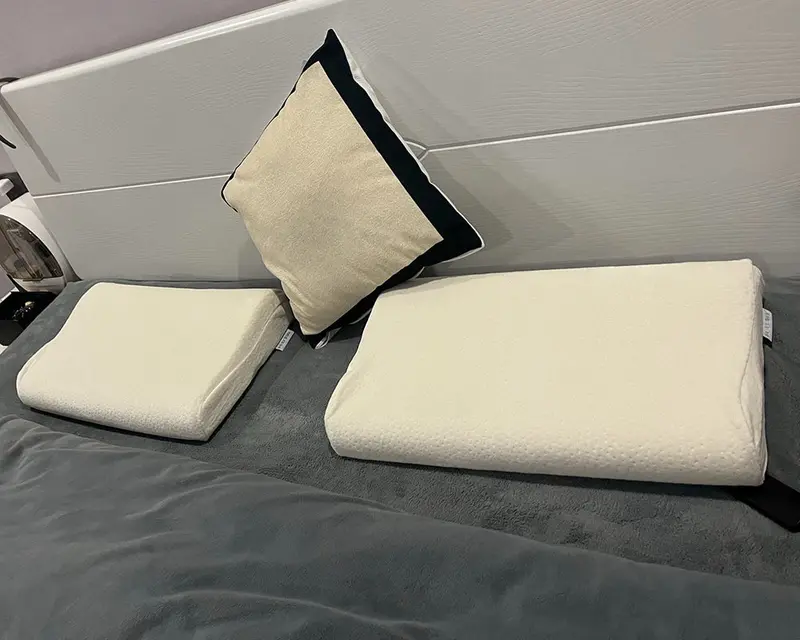 Ao Li Gei Ergonomic Memory Foam Pillow – Contour Cervical Support For Side, Back & Stomach Sleepers 1