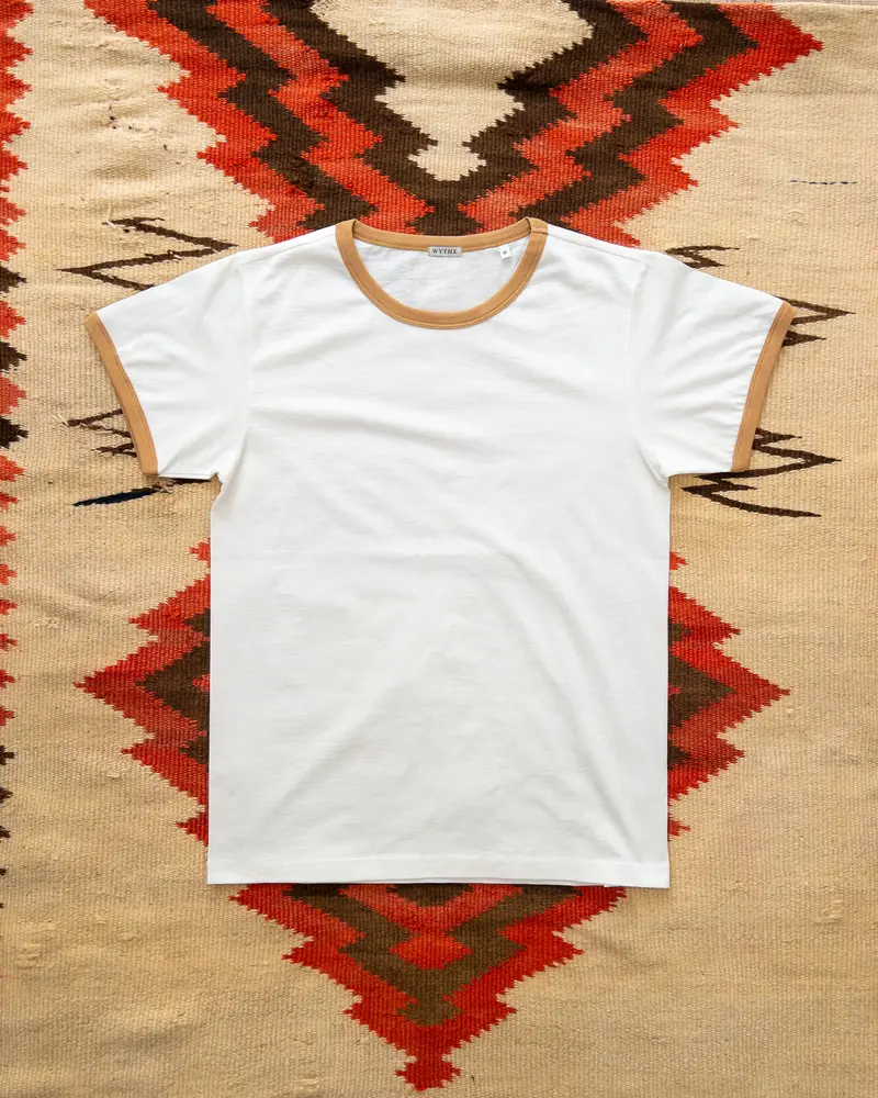 Apricot Hue Tubular Ringer T-Shirt 1