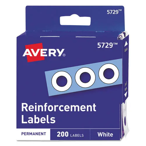 Avery Self-Adhesive Binder Hole Reinforcements – Dispenser-Packaged 1