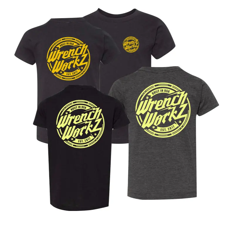 'Built In Usa' Kids Cotton T-Shirt 1