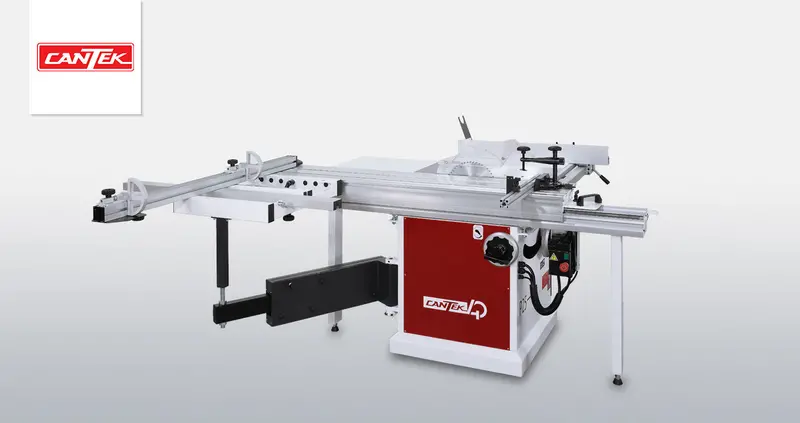 Cantek P25 New Sliding Table Saw With Precision Fence 1