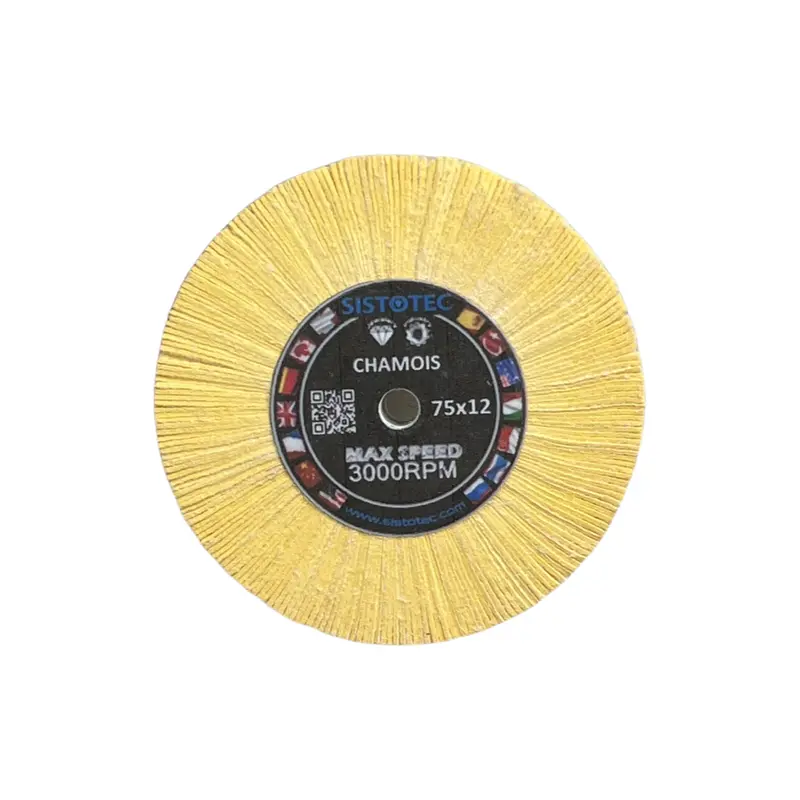 Chamois Buff Flap Wheel – Soft Surface Finishing 1