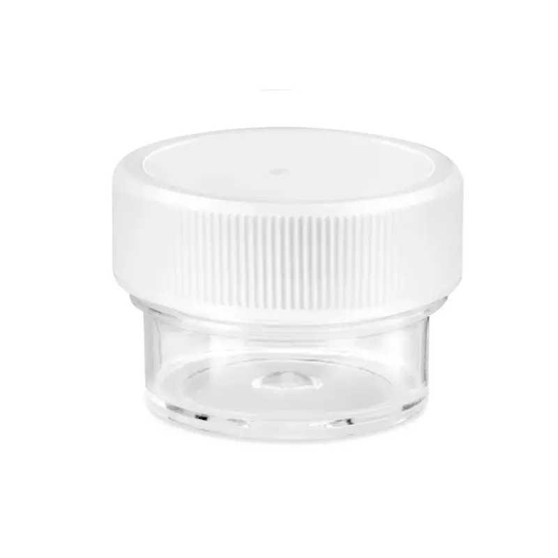 Clear Acrylic Storage Jar 1