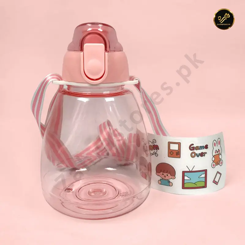 Clear Bpa-Free Sports Drink Bottle – Lightweight & Portable 1