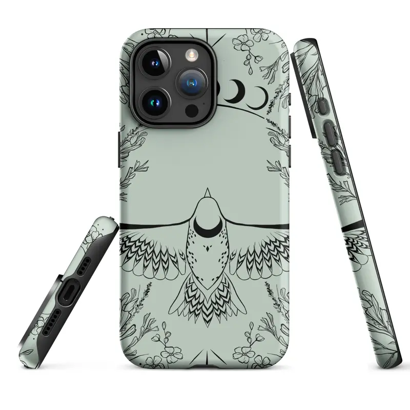 Crescent Meadowlark Iphone Protective Cover 19