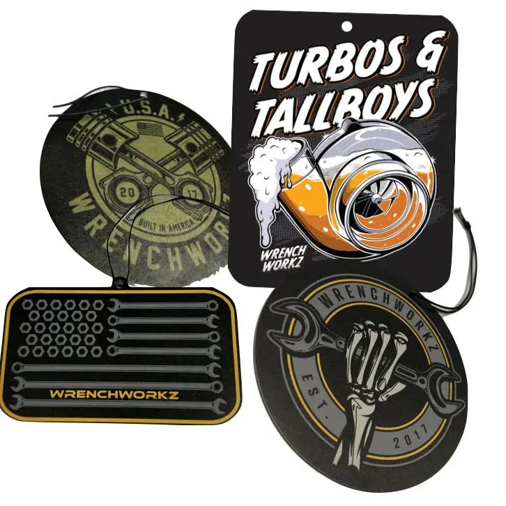 Custom Scented Wrenchworkz Car Air Fresheners 1