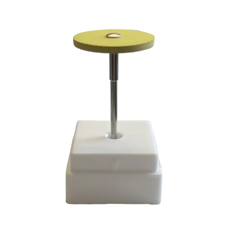 Decoze 1" Yellow Xf Rubber Diamond Polishing Wheel 1