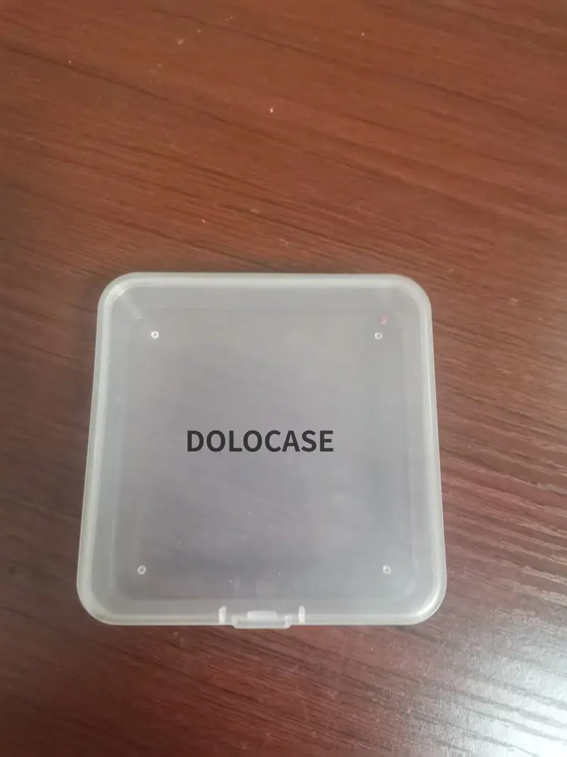 Dolocase Clear Stackable Storage Boxes – Lidded Transparent Plastic Organizers For Home Or Office 1