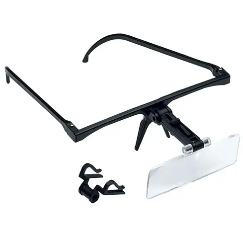 Donegan Clip-On Binocular Magnifier – 2.25X Power 1
