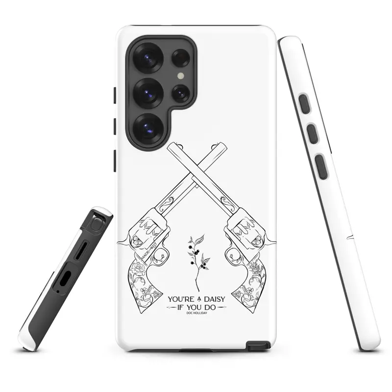 Double Pistol Rugged Samsung Case – Classic 20