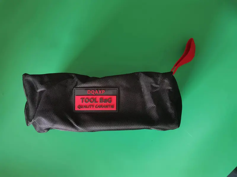 Dqaxp 14-Inch Wide-Opening Tool Bag – Organized Home Repair Kit With Durable Storage Compartments 1