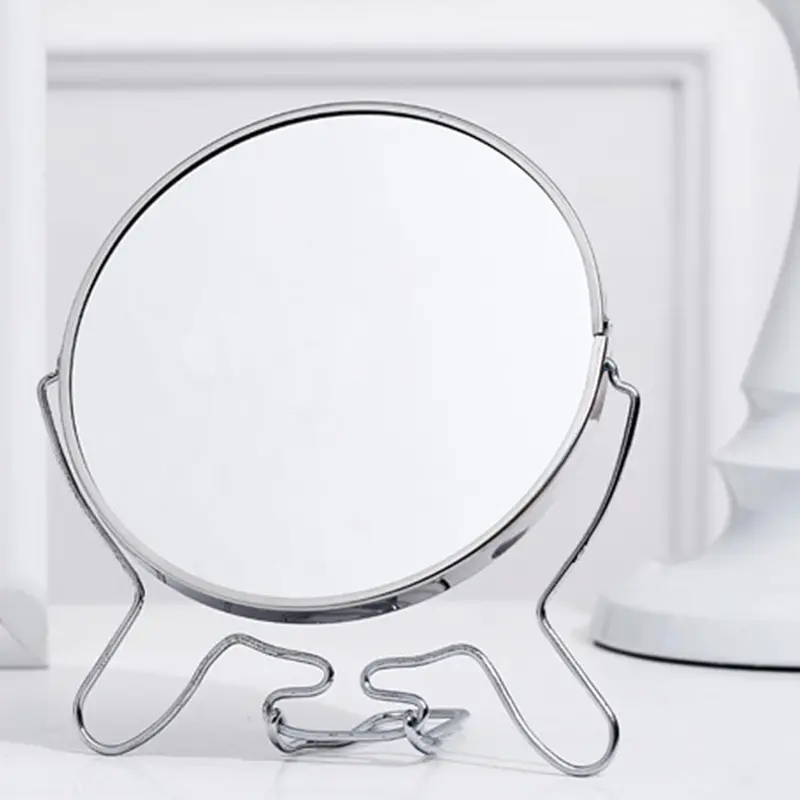 Dual-Sided Led Makeup Mirror With 5X And 10X Magnification 1