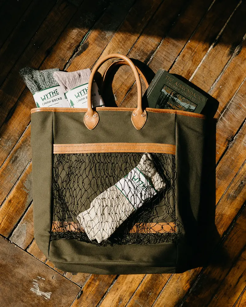 Eco-Friendly Tote Bag Made From Recycled Fishing Nets & Cotton Canvas 1