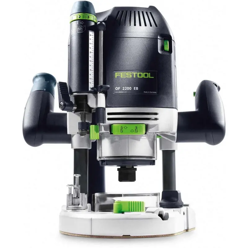 Festool Of 2200 Eb-F-Plus Router – Heavy-Duty 2.2 Kw Plunge Router With Electronic Control 1