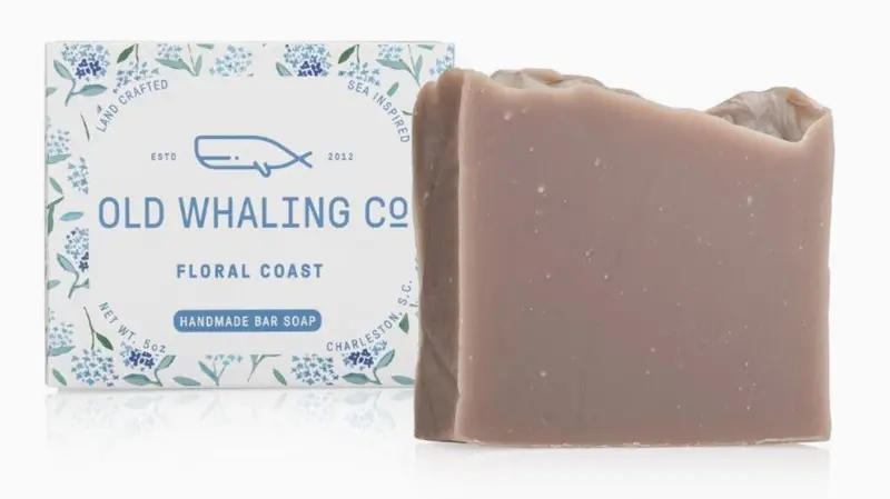 Floral Coastal Bar Soap With Natural Ingredients 1