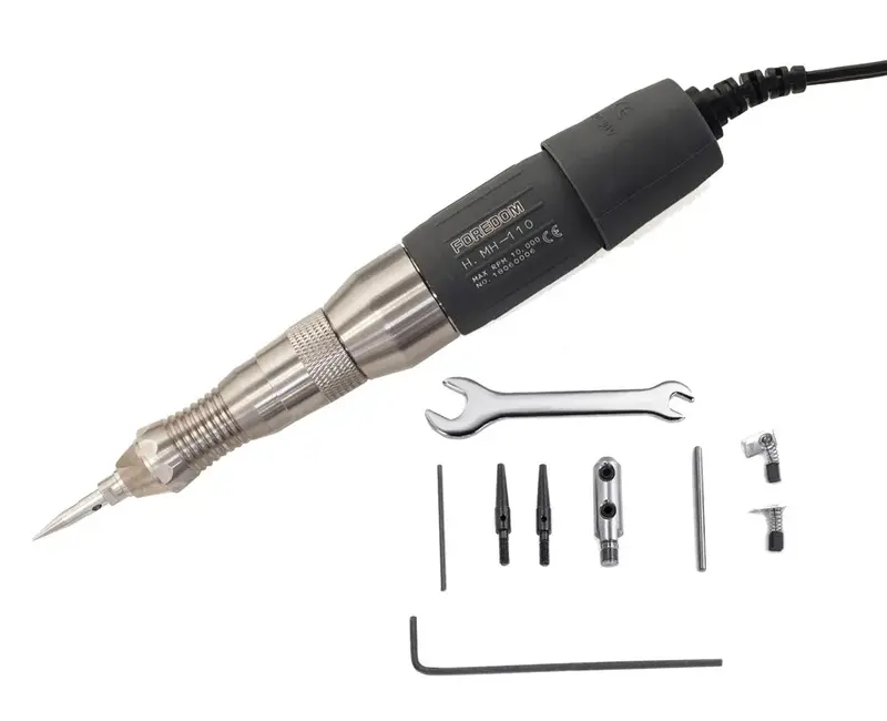 Foredom Brush-Type Hammer Handpiece – Lightweight Percussion Tool For Texturing & Riveting 1