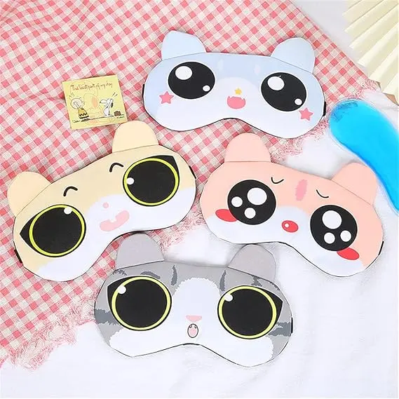 Gel-Infused Contoured Sleep Eye Mask – Light-Blocking & Cooling Comfort 1