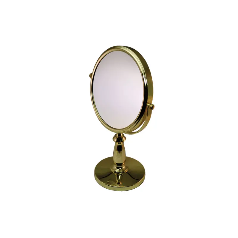 Gold-Toned Counter Mirror For Jewelry Inspection 1