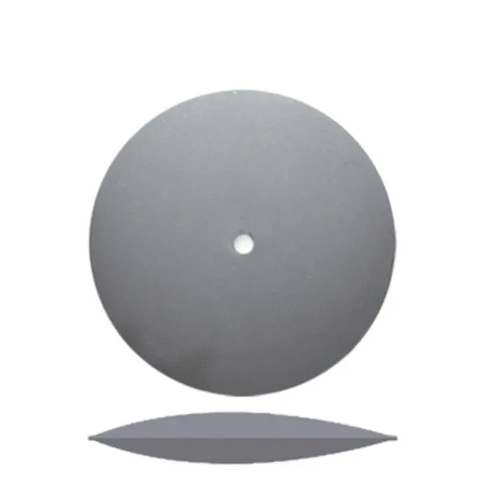 Gray Knife-Edge Pumice Wheels For Detailed Work 1