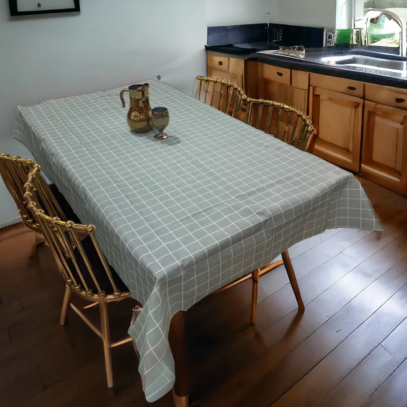 Green Rectangular Table Protector Cover 1
