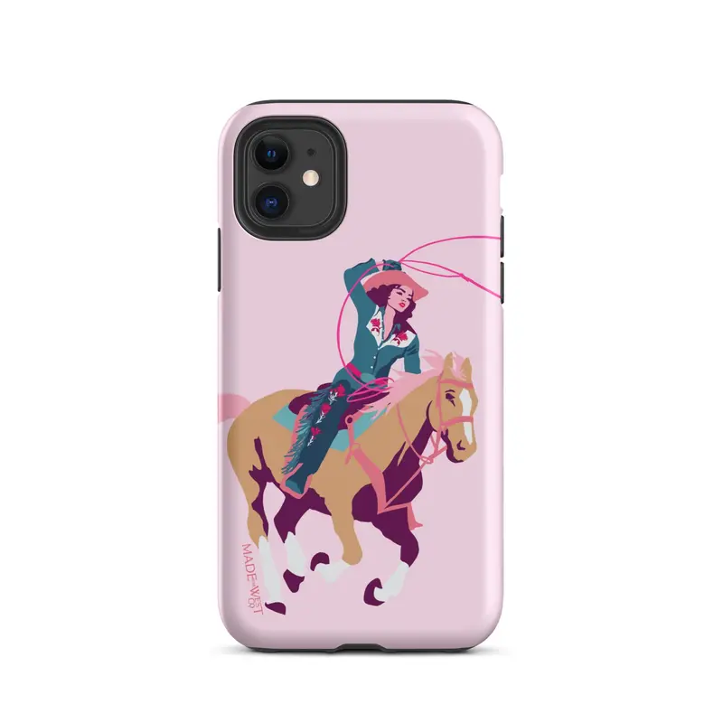 Hattie Rugged Iphone Case – Pink 1
