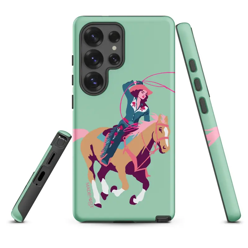 Hattie Rugged Samsung Case – Green 20