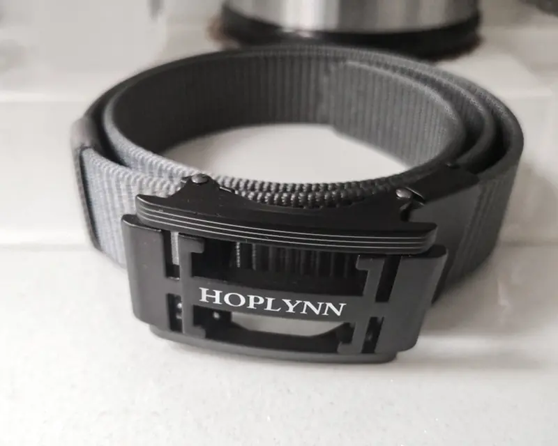 Hoplynn Tactical Cotton Webbing Belt – Adjustable Military-Style Men’S Waist Strap With Metal Buckle 1
