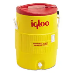 Igloo 400 Series 10-Gallon Red Water Cooler With 16-Inch Diameter And 23.5-Inch Height 1
