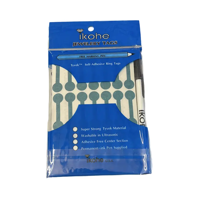 Ikohe® Long-Stem Sticker Ring Price Tags 1