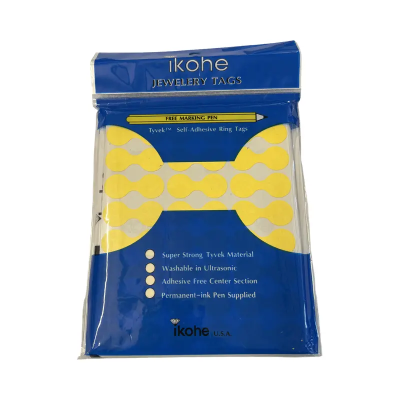 Ikohe® Short-Stem Sticker Ring Price Tags 1