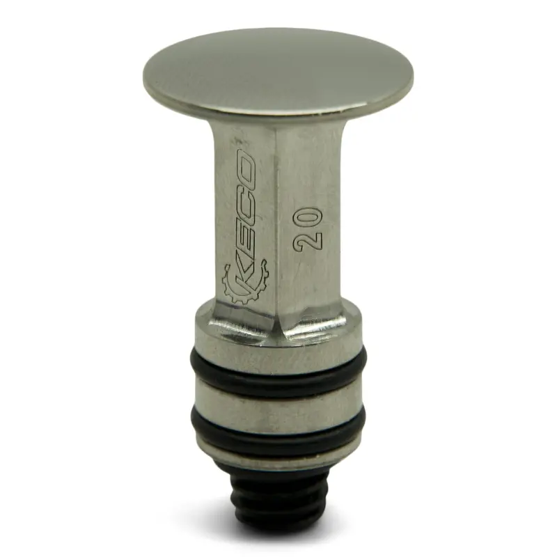 Keco Boss 20 Mm Stainless Steel Blending Tip – Balanced Coverage Tool 1