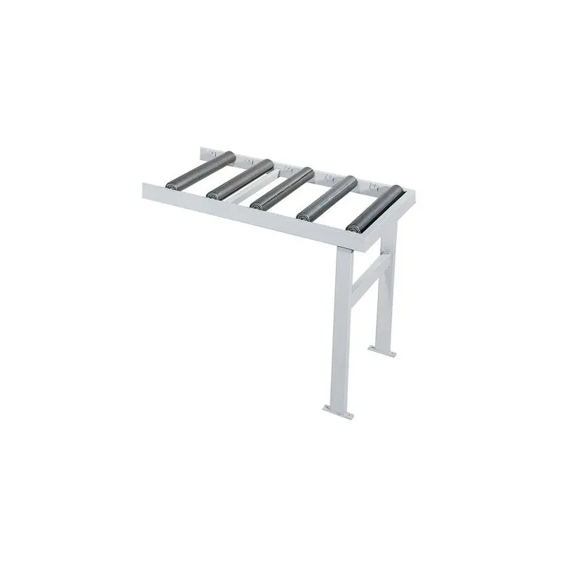 Omga Radial-Series Right-Hand 6-Foot × 24-Inch Roller Table 1