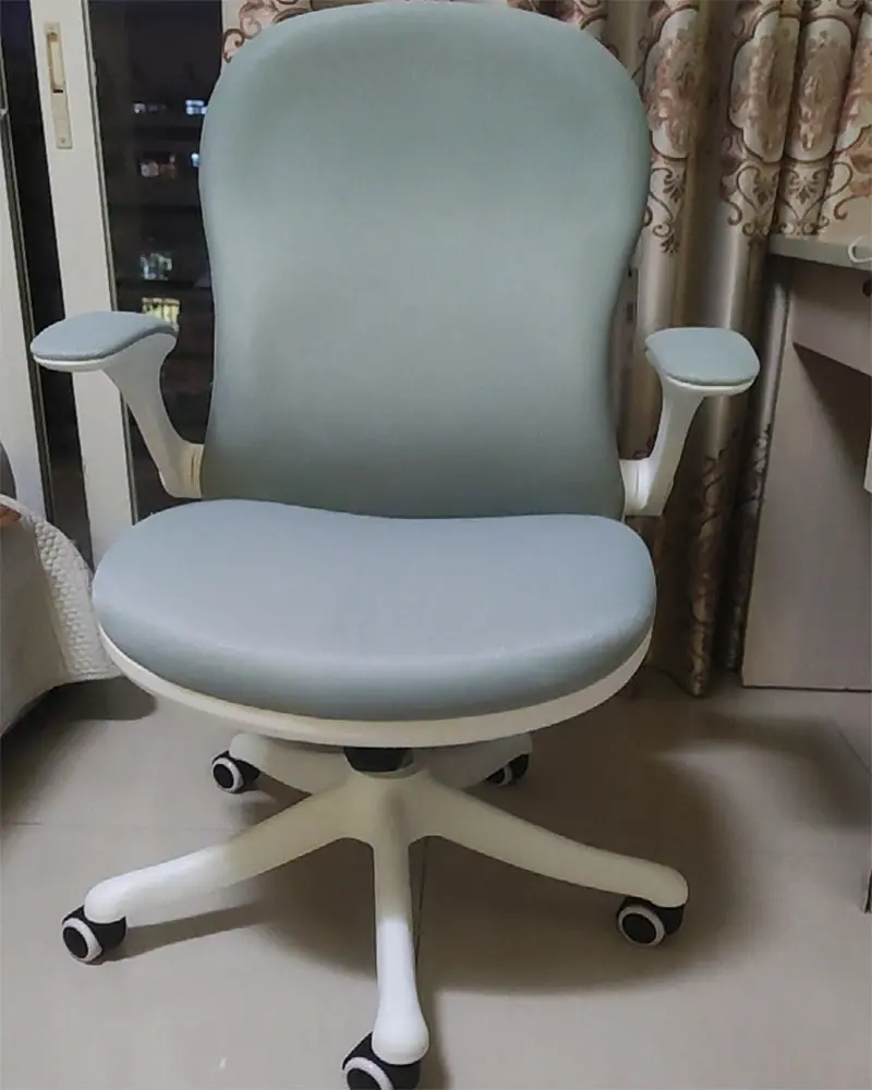 Opaeroo Ergonomic Office Chair – Adjustable Height & Recline, Padded Seat & Arms, 360° Swivel, 275 Lb Capacity – White 1