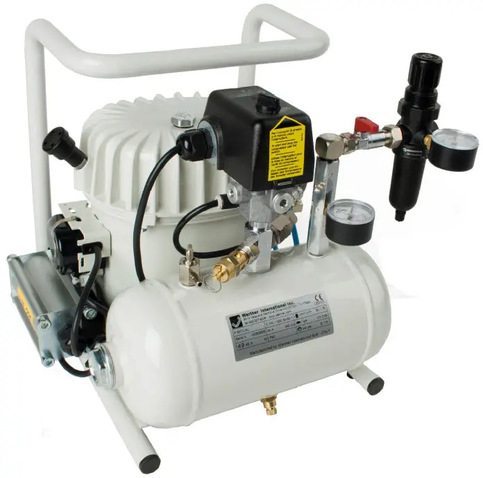 Panther Mini Silent Air Compressor P50-Tc – Compact 50L Unit 1