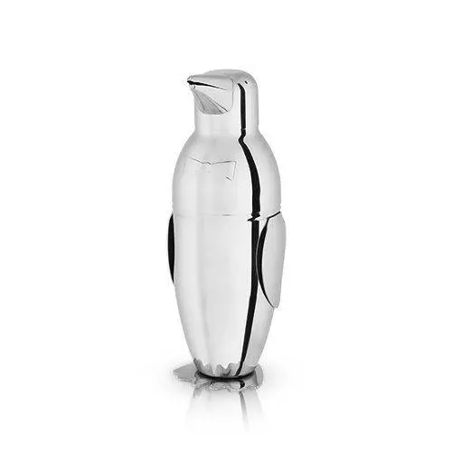 Penguin-Shaped Stainless Steel Cocktail Shaker 1