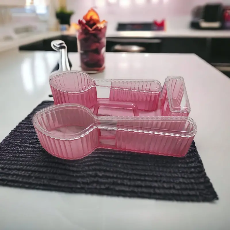 Pink Spoon And Toothpick Storage Box 1