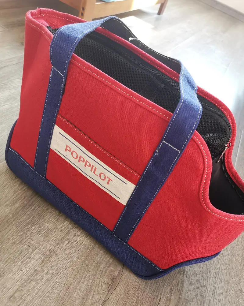 Poppilot Ventilated Pet Carrier Backpack – Secure, Comfortable Transport For Small Dogs & Cats 1
